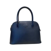 Preowned Bolide 27 Blue Indigo Epsom