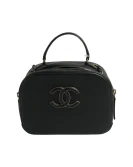 Preowned Small curve Vanity Case Black