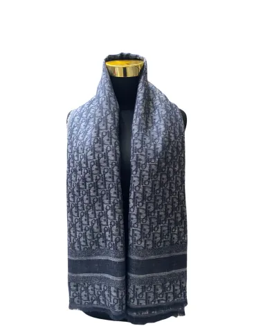 ACCESSORIES Preowned Scarf Navy Blue 2 ~item/2024/10/10/img_3198