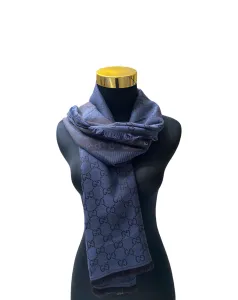 ACCESSORIES Preowned Scarf Wool Dark Blue 1 ~item/2024/10/10/img_3207